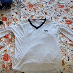 PINK , Gold and white long sleeve